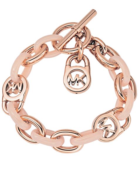 michael kors armband gold silber rose perlen|saks michael kors bracelet.